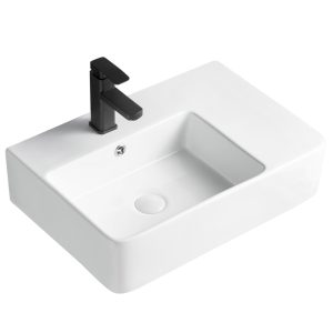 600mm Shelf Basin - Left