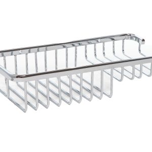 Baltic Shower Basket (Brass)