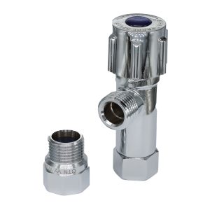 BurstProof Loose Nut Isolation Valve for Toilet 15mm