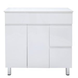 Fesco 1000mm Waterproof Vanity on legs Cabinet Only (Kickboard Optional)