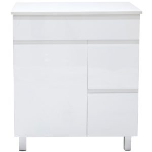 Fesco 750mm Waterproof Vanity on legs Cabinet Only (Kickboard Optional)
