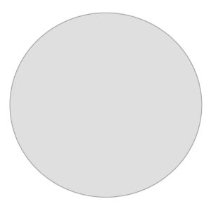 Polished Round Mirror