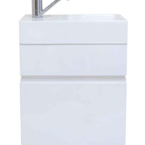 Micro Waterproof Vanity Wall Hung 450mm with Polymarble Top