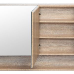 Prime Oak 1800 Shaving Cabinet