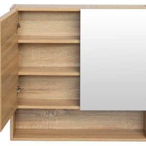 Prime Oak 750 Shaving Cabinet