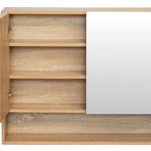Prime Oak 900 Shaving Cabinet
