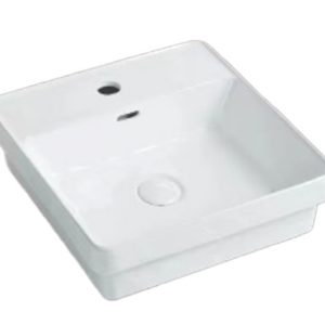 Precero Milan Semi Inset Basin - 390