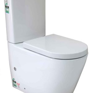 Venice Full Back to Wall Toilet Suite Extra Height
