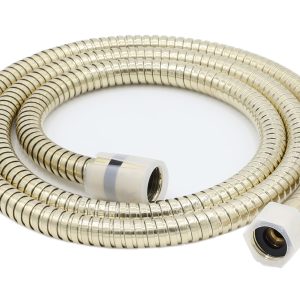 Shower Hose 1500mm Brushed Gold